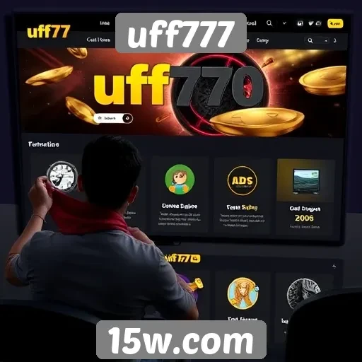 Experiência do usuário no site uff777